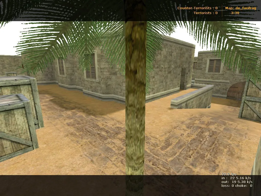 Скриншот  de_facifrag карта для CS 1.6: баланс сторон, точки, .nav и оптимизация wpoly/epoly