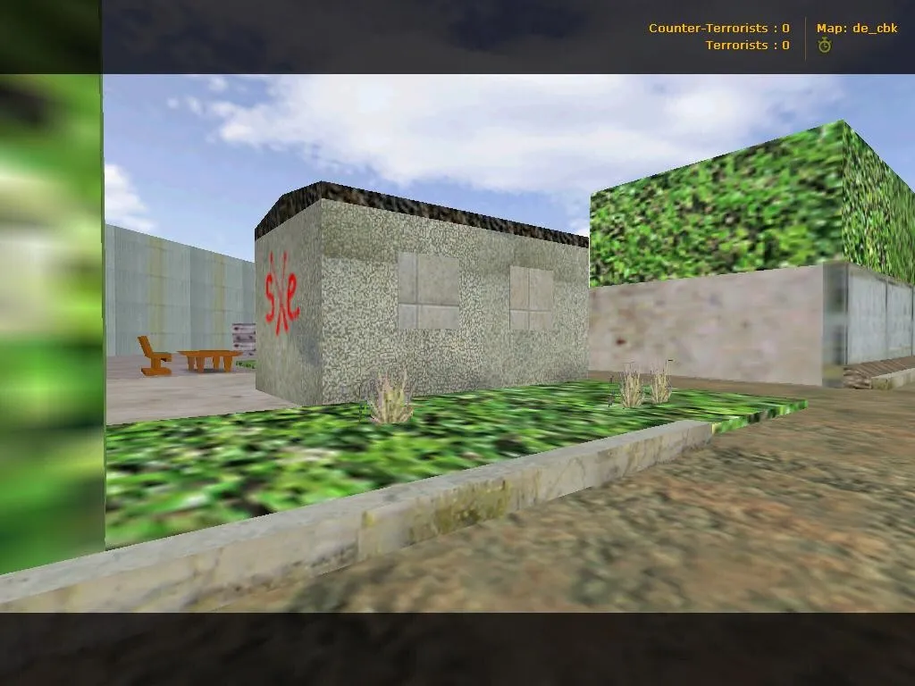 Скриншот  de_cbk карта для CS 1.6: баланс сторон, точки, тактика, .nav и оптимизация wpoly/epoly