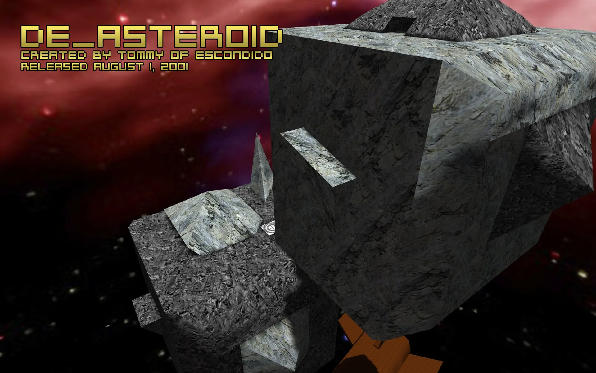 Скриншот  de_asteroid для CS 1.6 — карта, точки для кэша, баланс сторон, .nav для ботов и оптимизация wpoly/epoly