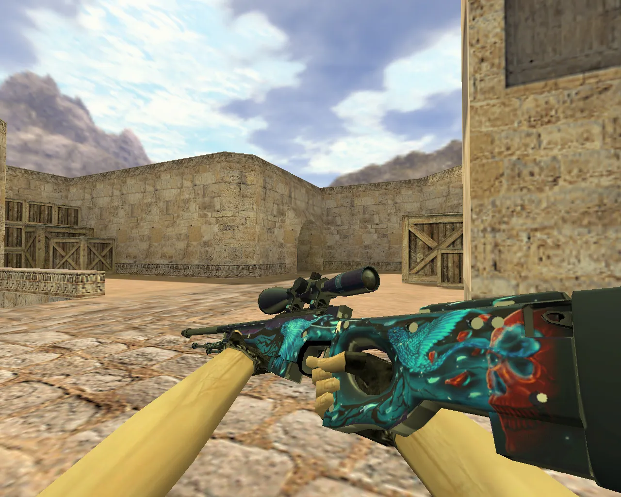 Скриншот Модель AWP Смертоносные птицы для CS 1.6 - Уникальный скин