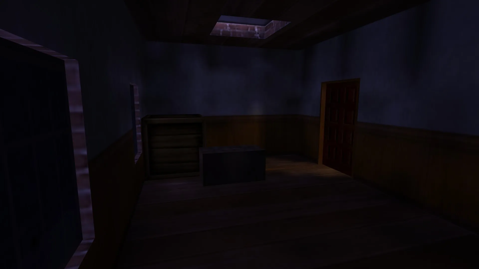 Скриншот  Карта «panic_room» для CS 1.6: Тактические возможности и баланс