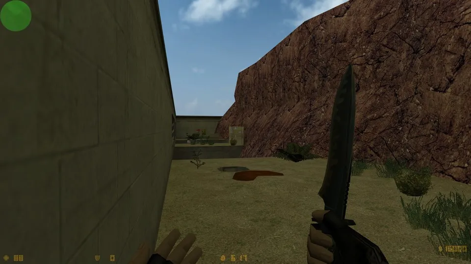 Скриншот  deathrun_toxic_pg для CS 1.6: карта для тренировки, тактика за CT и T, точки ловушек и прохождение