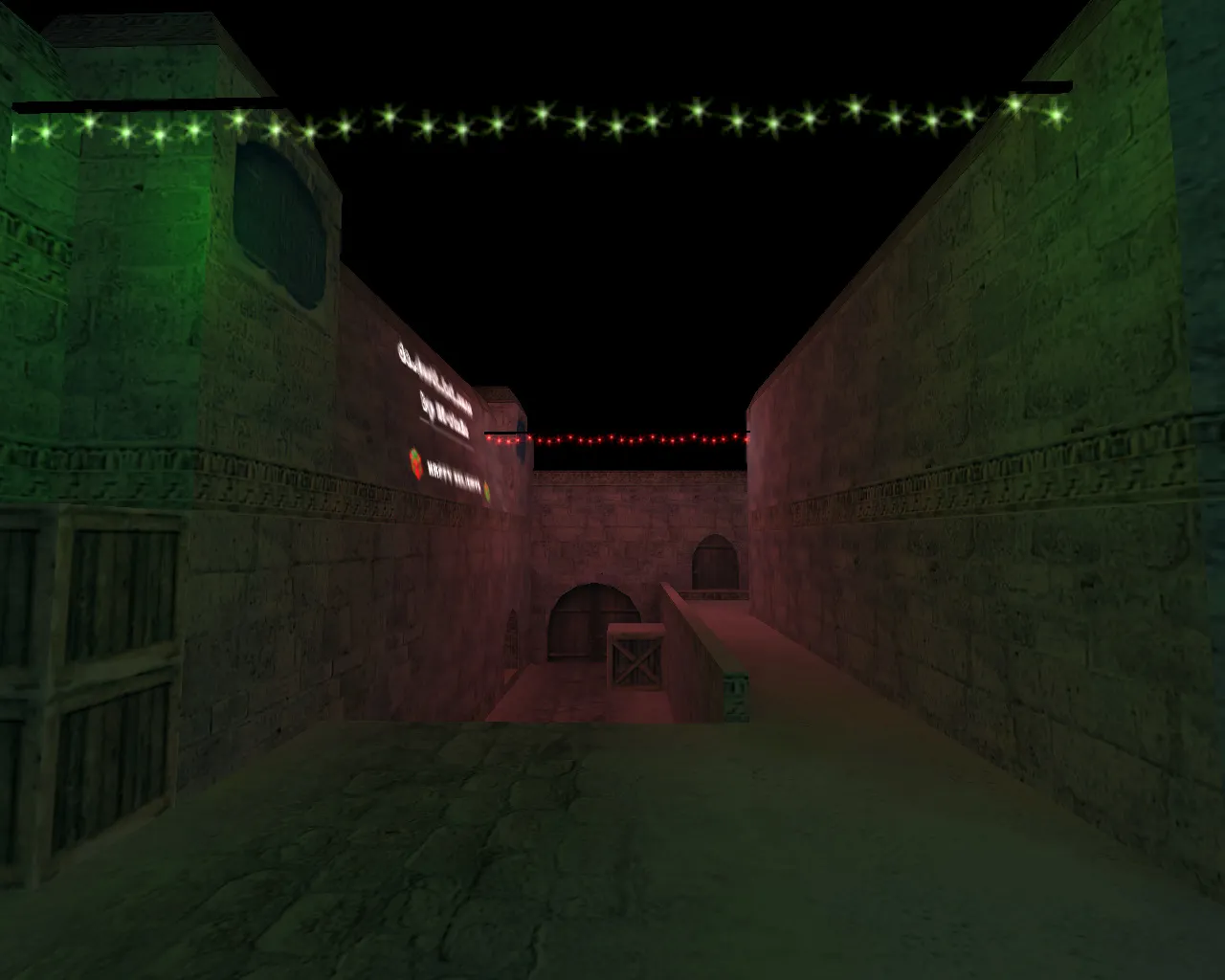 Скриншот Карта «de_dust2_2x2_xmas» для CS 1.6