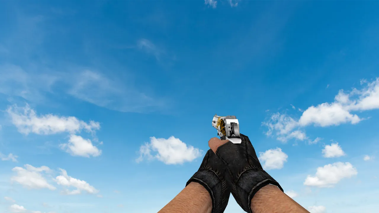 Скриншот Модель «Deagle Tiger» для CS 1.6 – уникальный скин для точной стрельбы