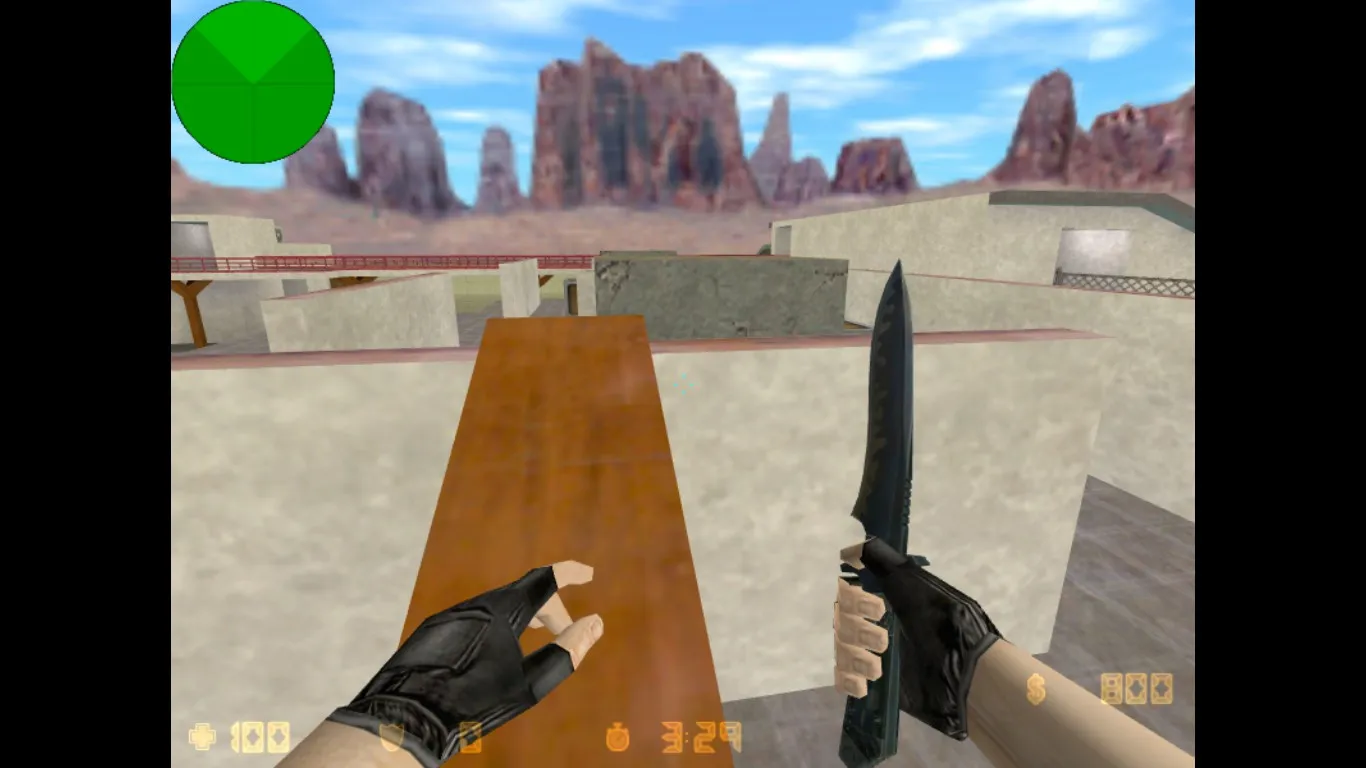 Скриншот  Карта de_melik для CS 1.6: Тактические возможности и баланс