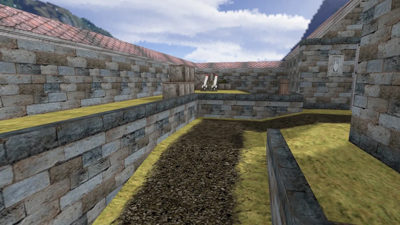 Скриншот  Карта de_celtic для CS 1.6: обзор точек, тактика за CT/T, боты и оптимизация