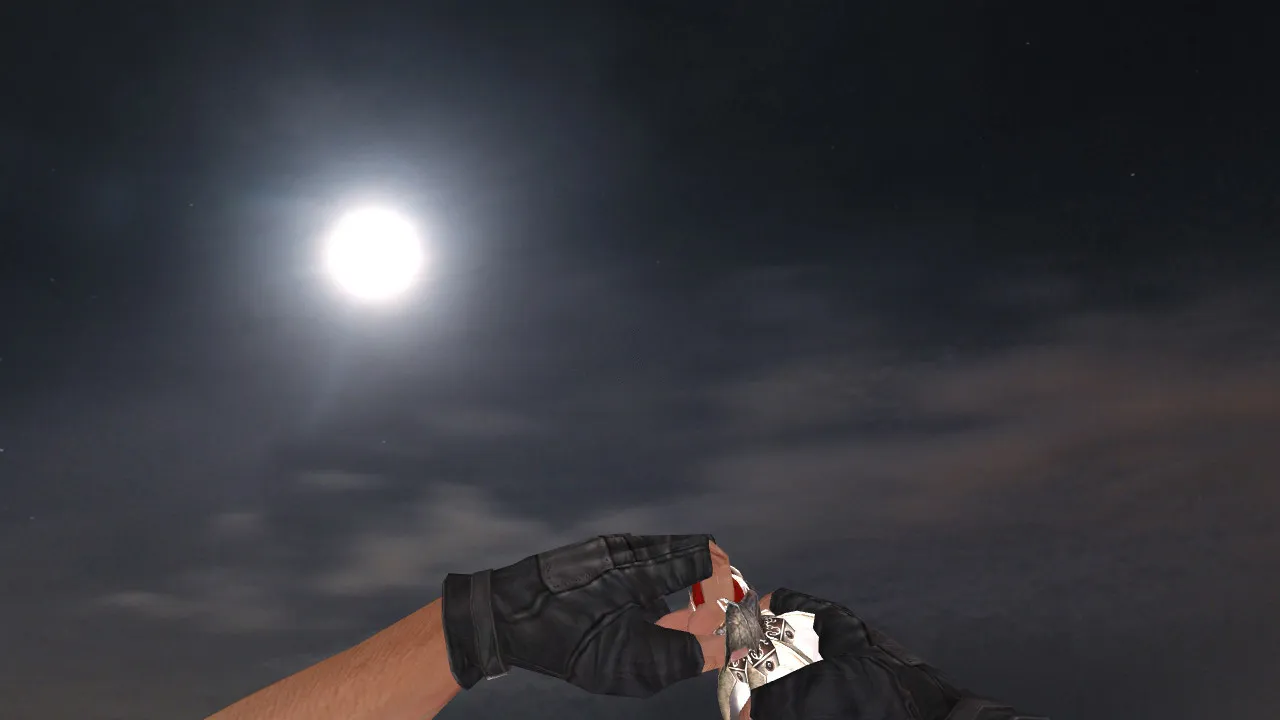 Скриншот Модель «Crimson Hunter» гранаты для CS 1.6: v_, p_, w_ модели, звуки, анимация осмотра