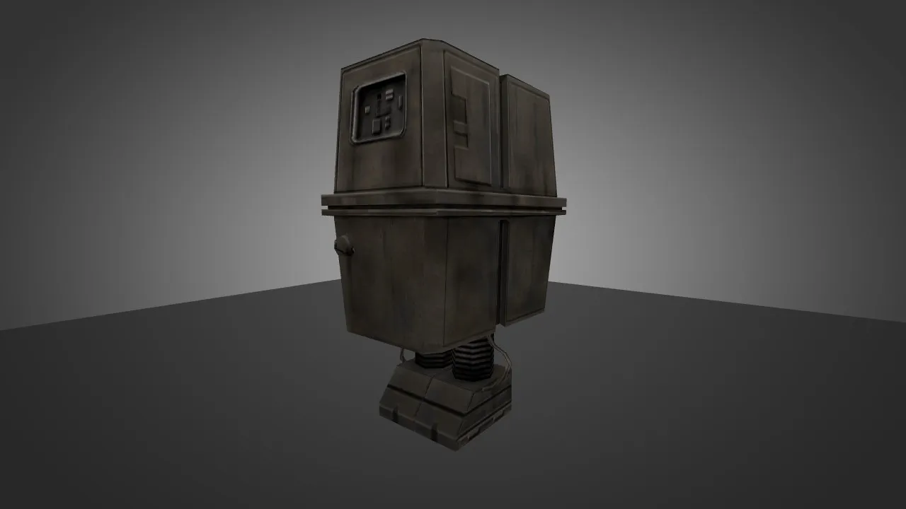 Скриншот Модель «Gonk Droid» для CS 1.6 – Уникальный скин для игроков