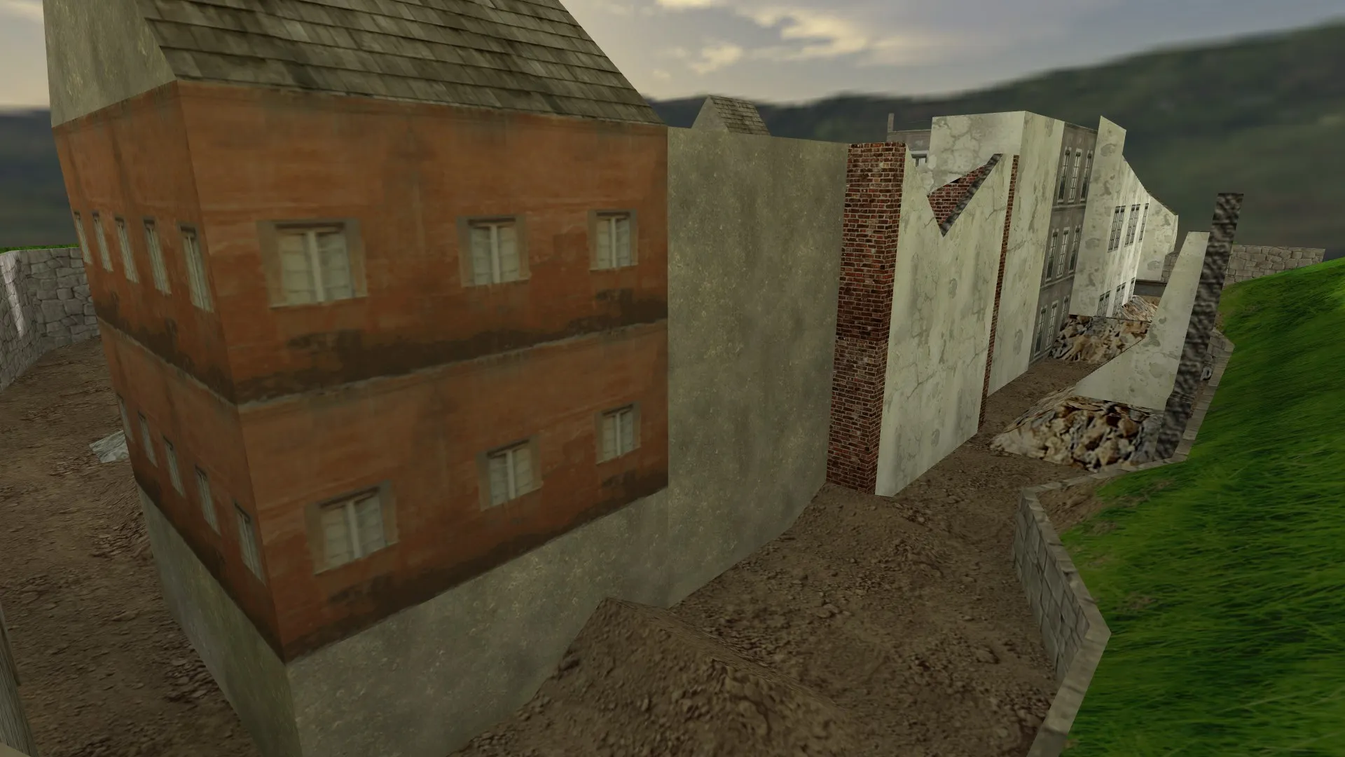 Скриншот  Карта de_nmramelle для CS 1.6 - подробный обзор и тактика