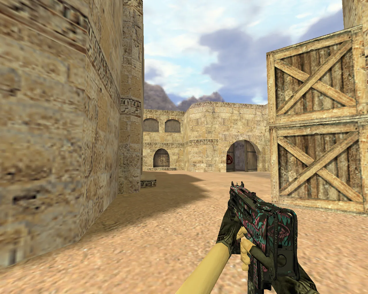 Скриншот Модель «MAC-10 Псих» для CS 1.6 - Оружие с уникальным дизайном