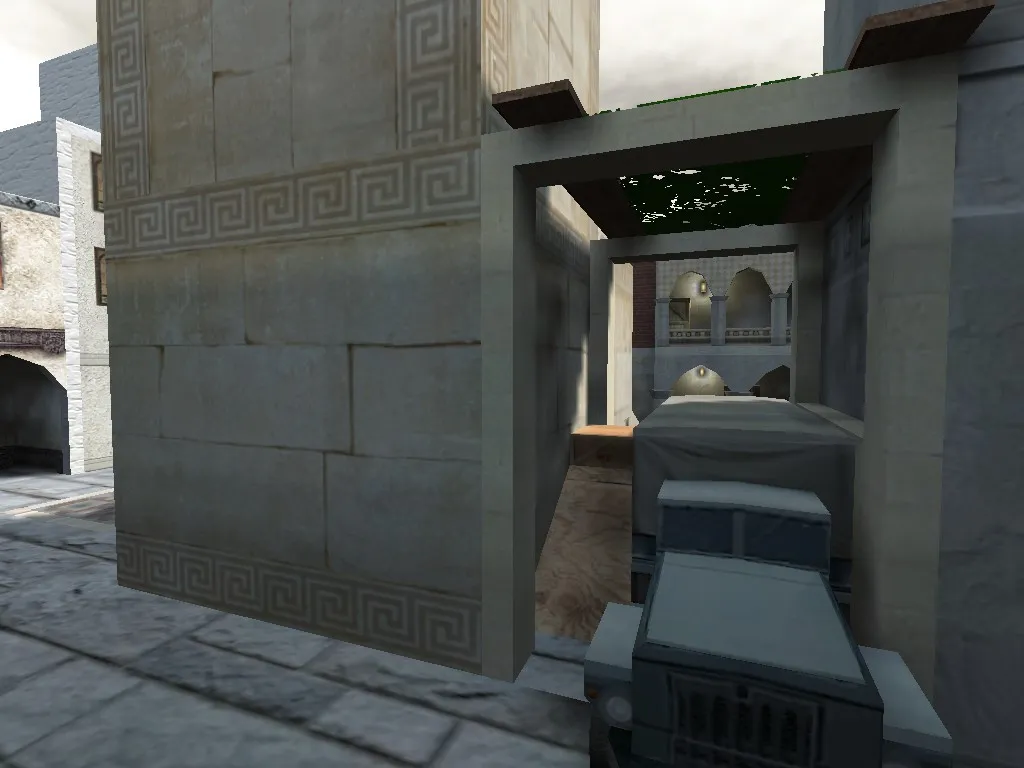 Скриншот  de_canals для CS 1.6: тактика за CT/T, точки, .nav для ботов, оптимизация wpoly/epoly