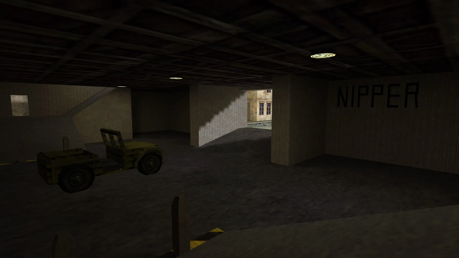 Скриншот  de_crazytank для CS 1.6: тактика за Т/КТ, точки, навигация ботов и оптимизация карты