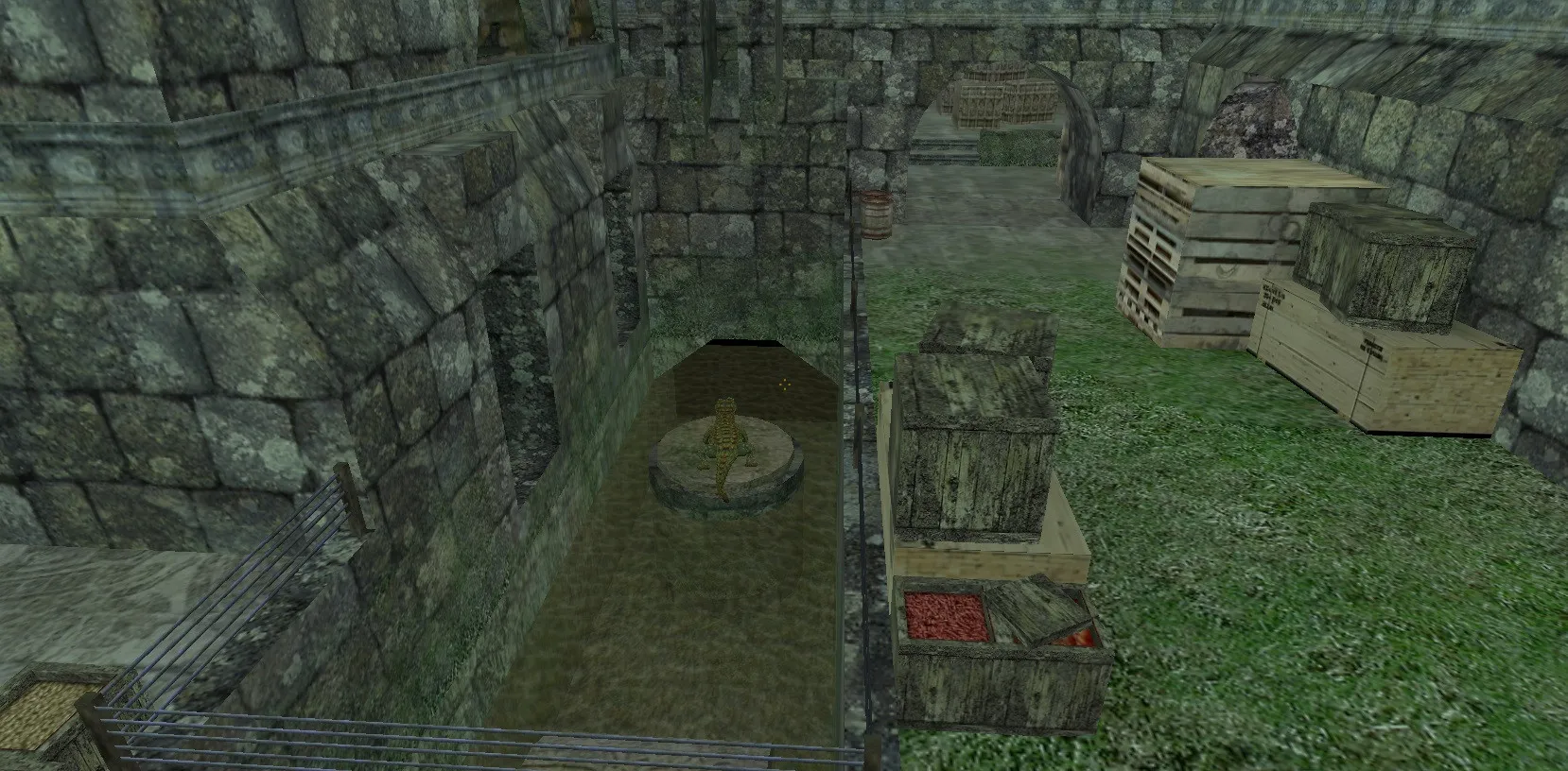 Скриншот  Карта de_lostworld для CS 1.6: тактика и особенности