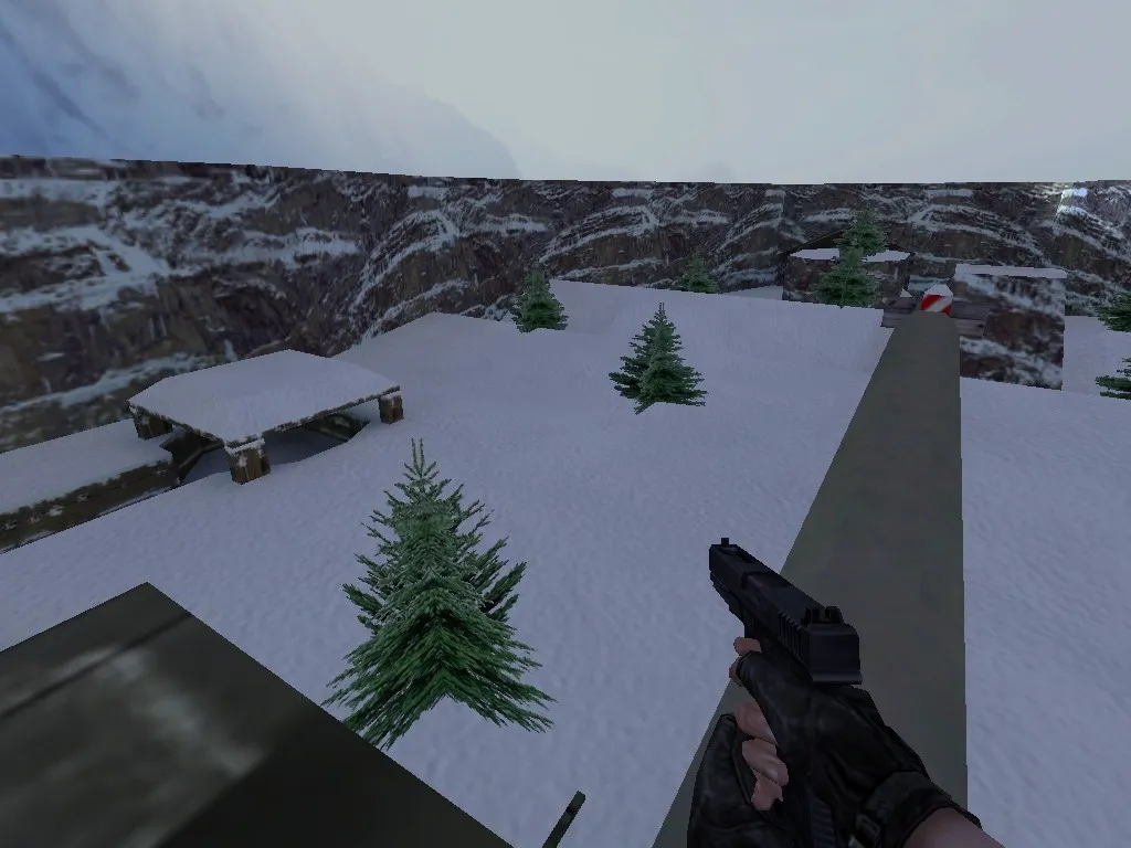 Скриншот Карта xmas_crazytank для CS 1.6 - тактический геймплей и баланс