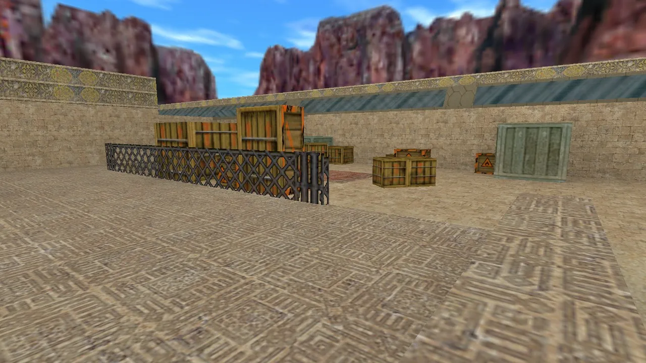 Скриншот  Карта de_kefar для CS 1.6 - Тактические особенности и оптимизация