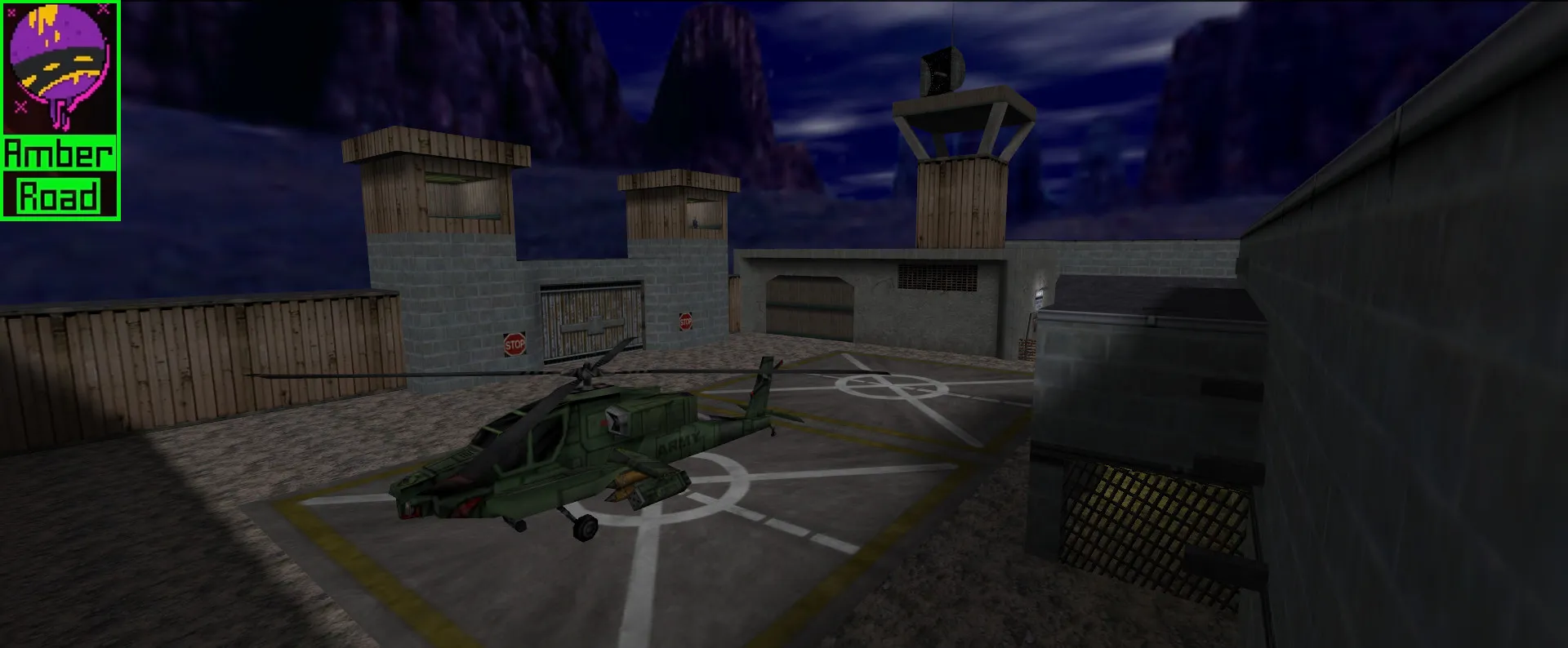 Скриншот  zm_AmberRoad для CS 1.6: зомби-карта, точки, маршруты и .nav для ботов