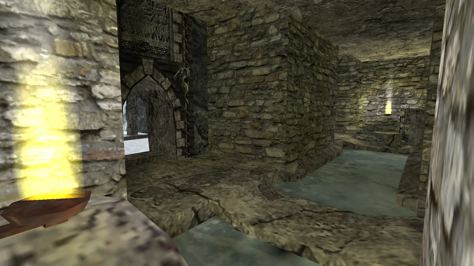 Скриншот  Карта de_skaarj_ash для Counter-Strike 1.6: Тактический анализ и особенности