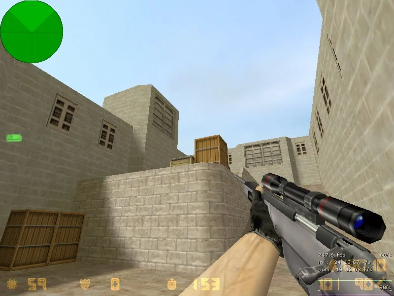 Скриншот  Карта dustferno для CS 1.6: Оптимизация и тактика