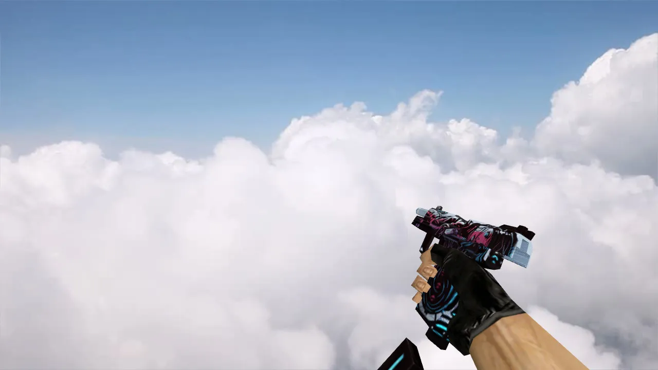 Скриншот Модель Default USP Неонуар для CS 1.6 — Высокое качество и уникальность