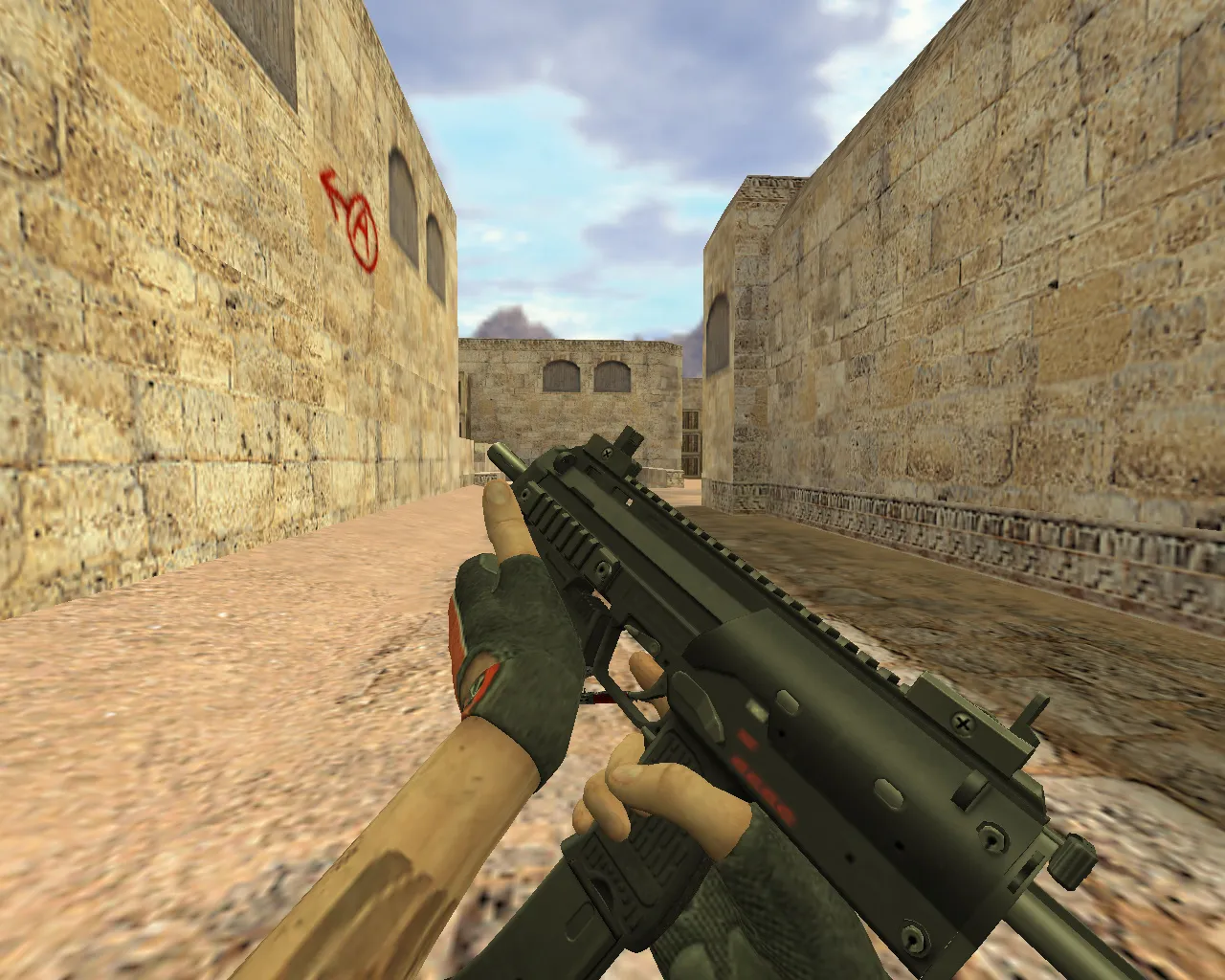 Скриншот Модель «MP7 Стандартный» для CS 1.6 - Качественная замена TMP