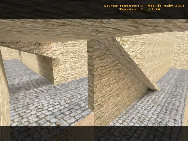 Скриншот  Карта de_rocky_2017 для CS 1.6: Тактические особенности и оптимизация