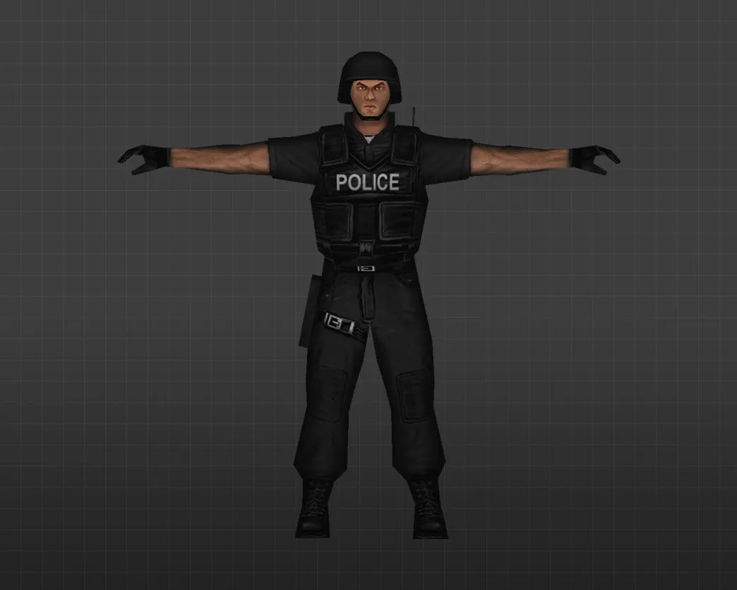 Скриншот Модель «CSPD SWAT» для CS 1.6 - Идеальное дополнение для вашего скина