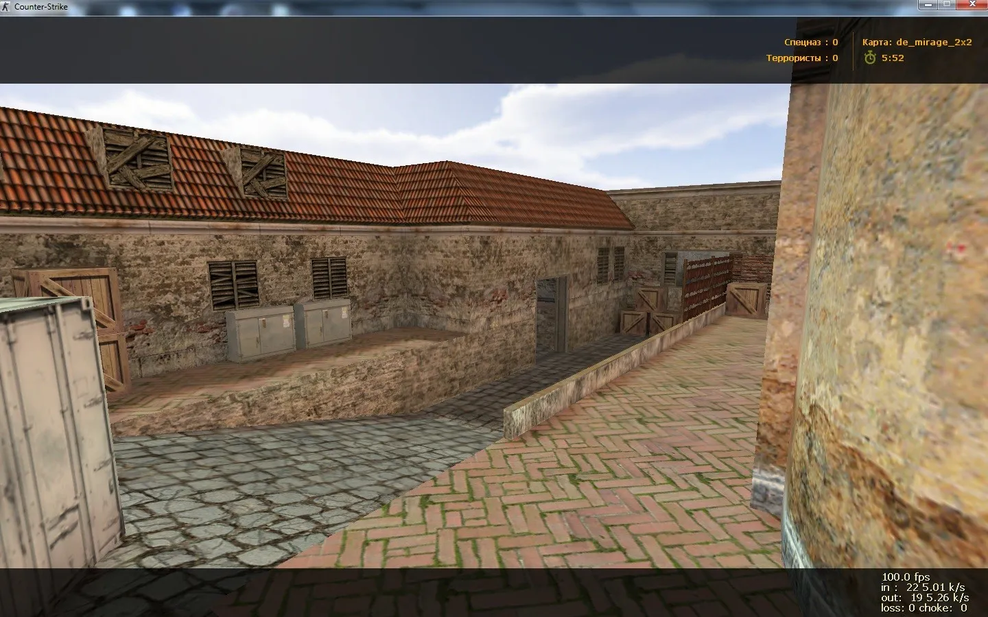 Скриншот Карта «de_mirage_2x2» для CS 1.6