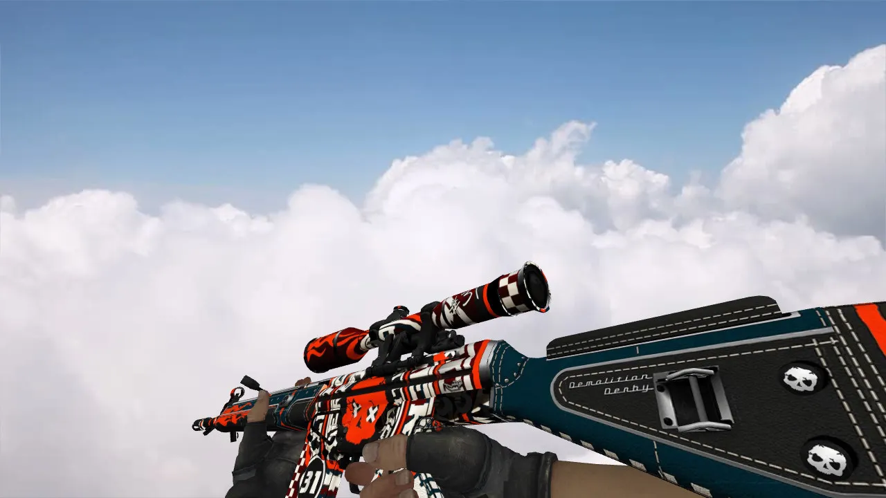 Скриншот Модель G3SG1 Demolition Derby для CS 1.6