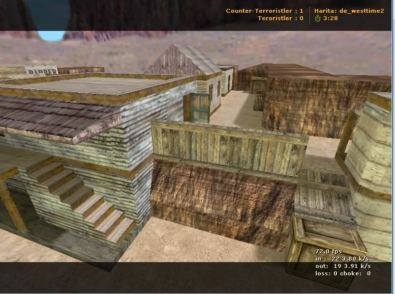 Скриншот  Карта de_westtime2 для CS 1.6: особенности и тактики