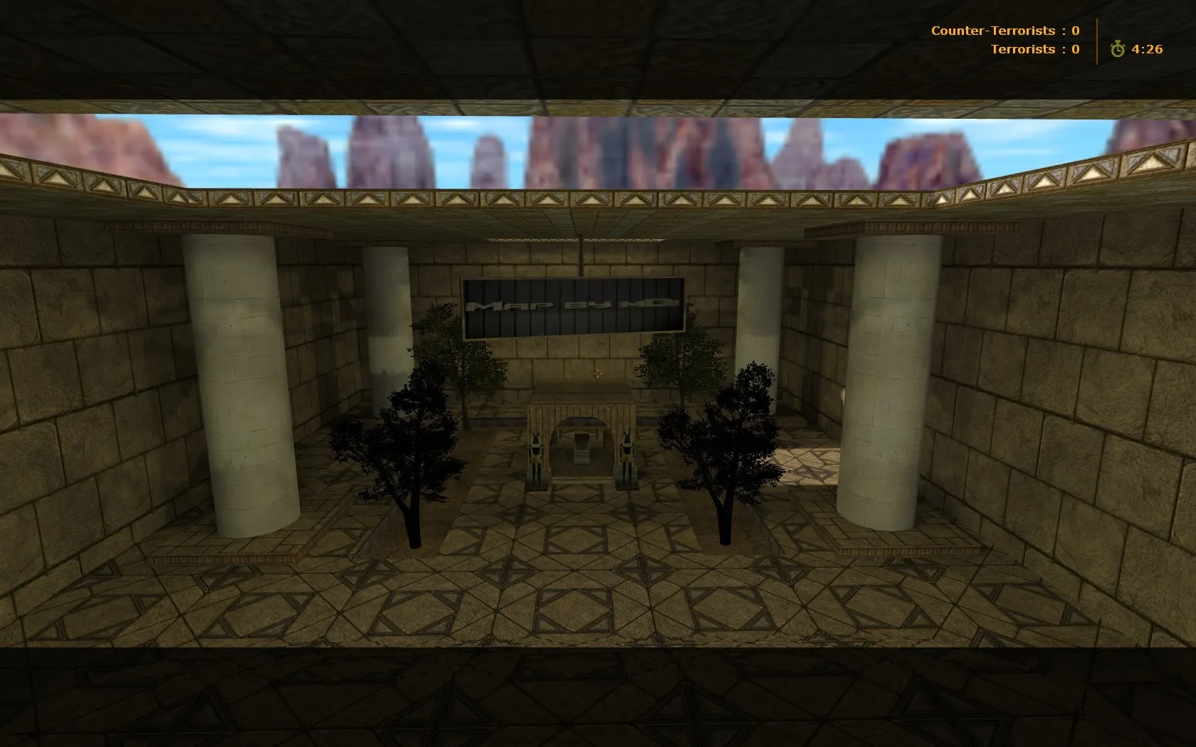 Скриншот Карта de_constanta_mdi для CS 1.6: тактика, точки, .nav для ботов и оптимизация