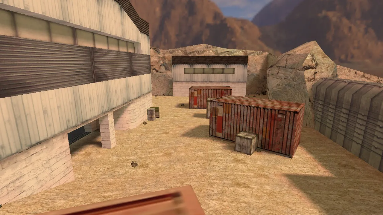 Скриншот  Карта de_n2kwhite для Counter-Strike 1.6: Тактика и особенности