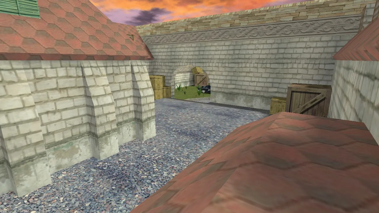 Скриншот  Карта de_zelan для Counter-Strike 1.6 - Тактика и особенности