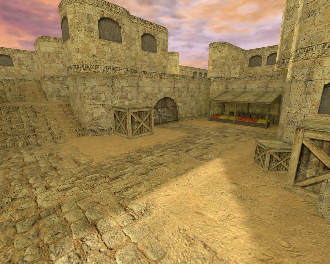 Скриншот Карта «de_kabul_32» для CS 1.6