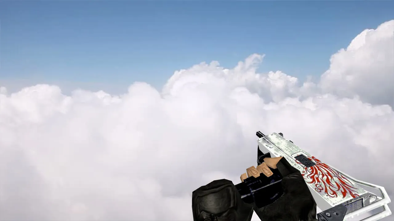 Скриншот Модель MAC-10 Frostbite для CS 1.6: Уникальный стиль и качество