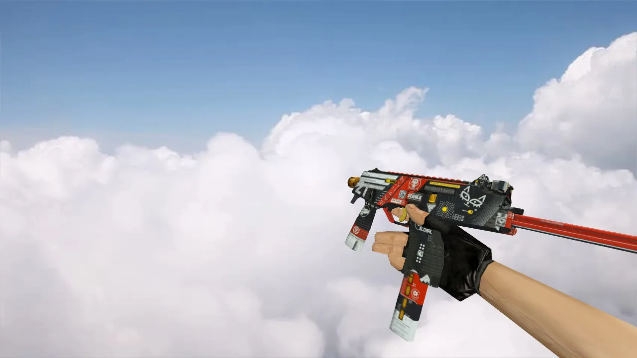 Скриншот Модель MP9 «Кровавый спорт» для CS 1.6 - Качественные текстуры и звук