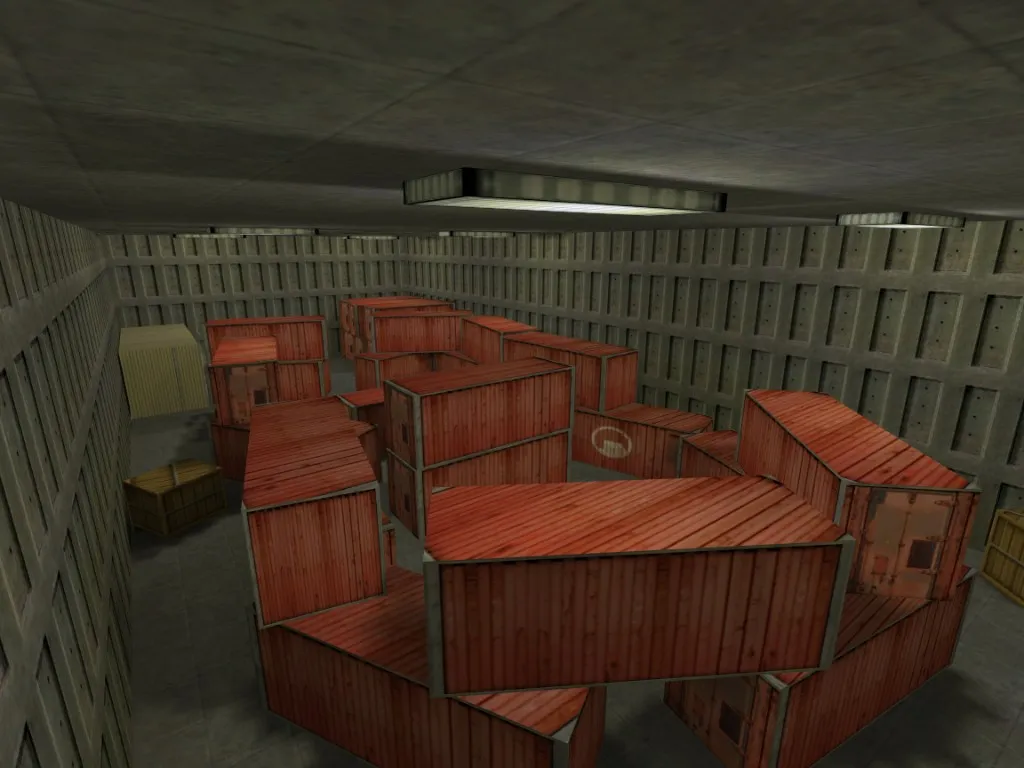 Скриншот  Карта de_warehousev2 для CS 1.6: анализ и стратегии