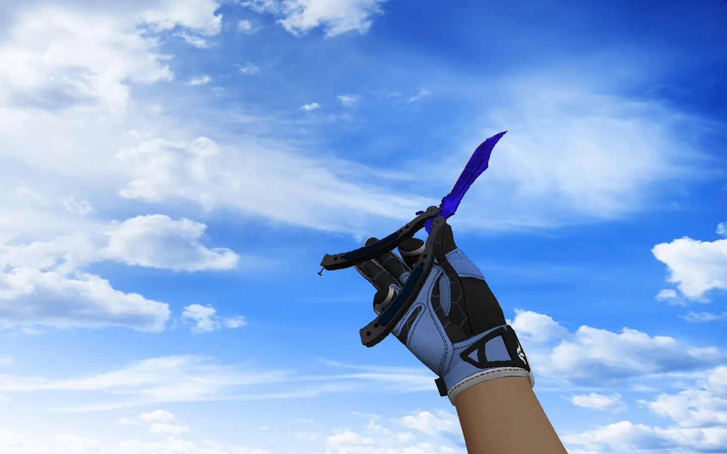 Скриншот  Пак оружия для CS 1.6 «Сверхпроводник»: спортивные перчатки и скины из CS:GO с v_ p_ w_ моделями и звуками