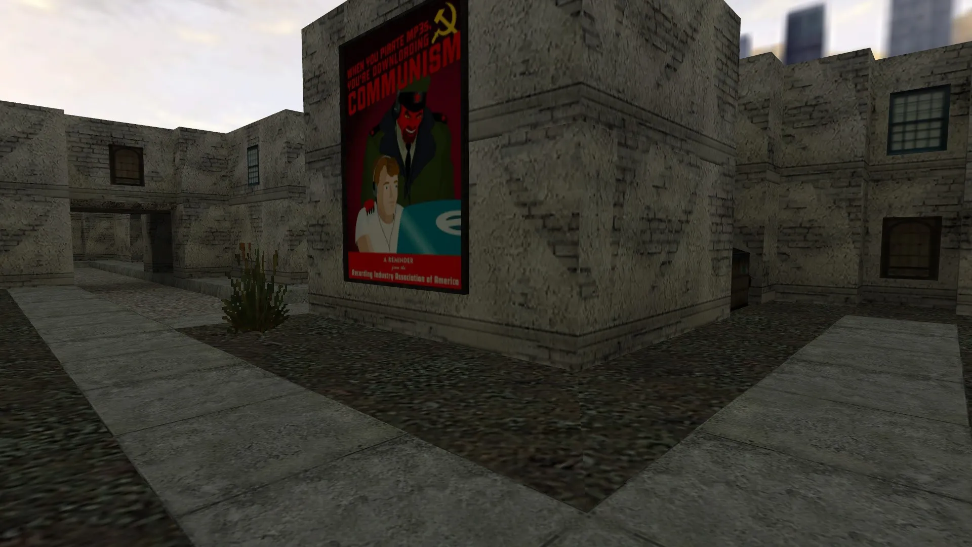 Скриншот  de_fall2 для CS 1.6 — тактика за Т и КТ, точки, боты и оптимизация wpoly/epoly