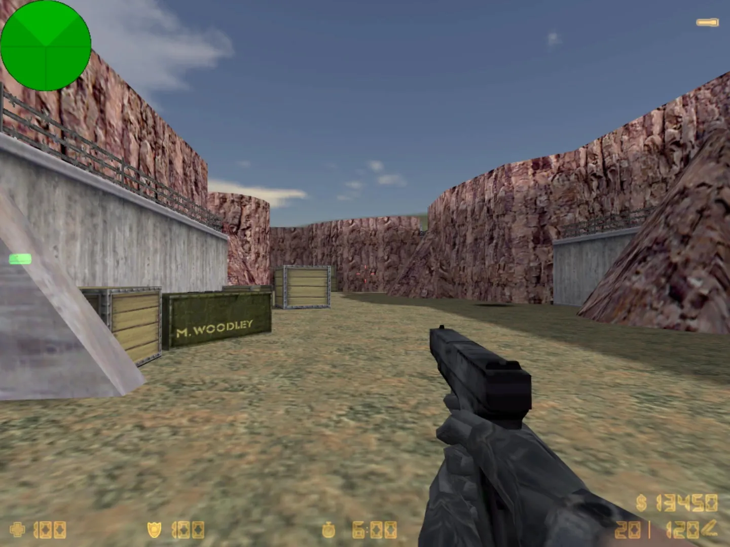 Скриншот  de_amca карта для CS 1.6: баланс сторон, тактика, точки, .nav и оптимизация wpoly/epoly