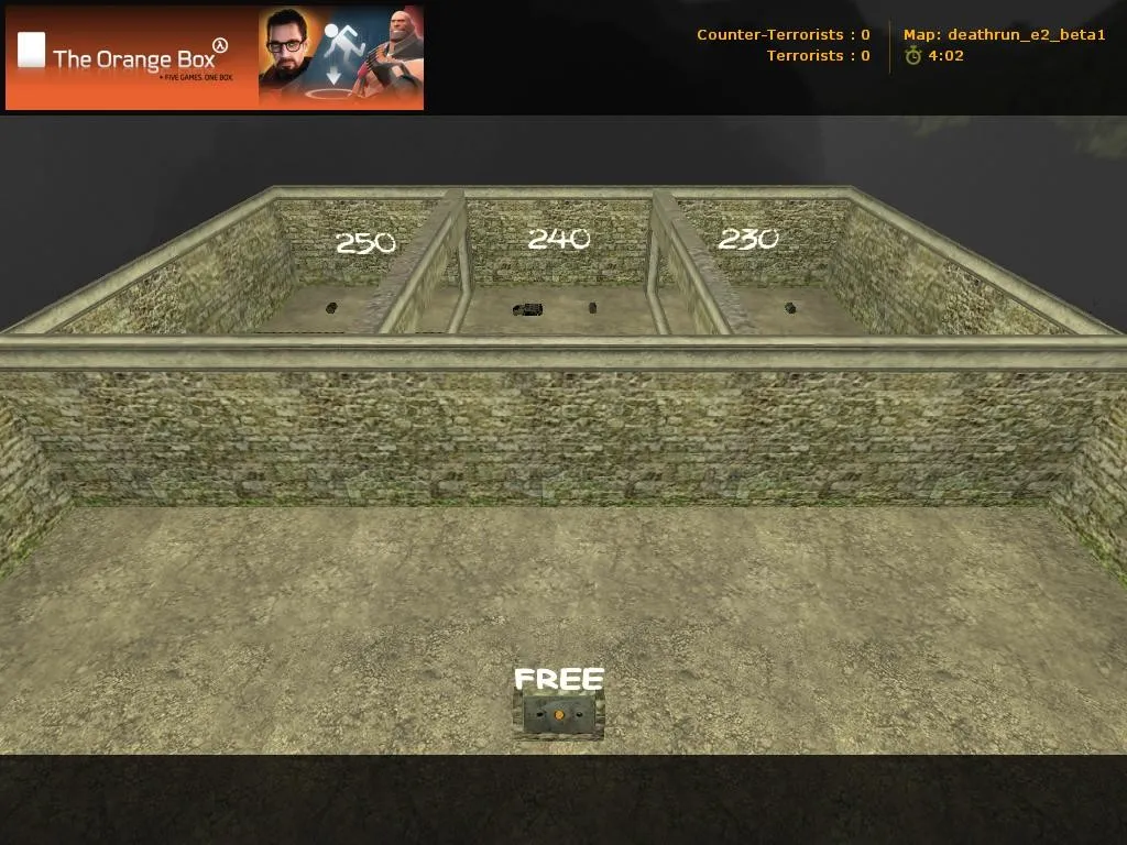 Скриншот Карта «deathrun_e2_beta1» для CS 1.6