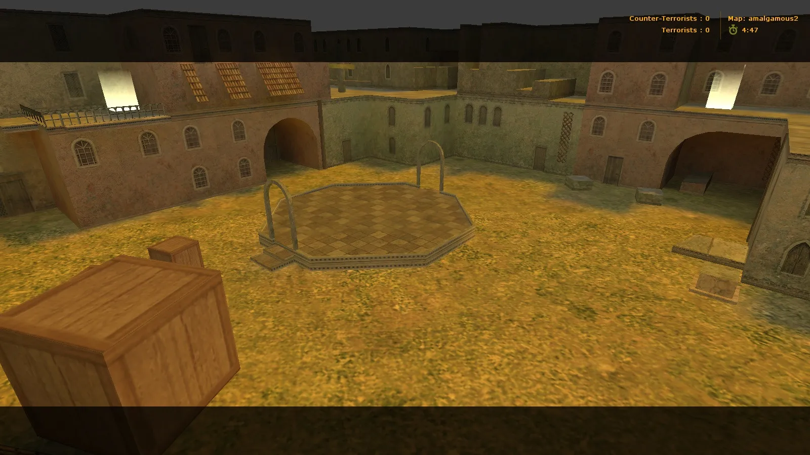 Скриншот  deathrun_amalgamous_a1 карта для CS 1.6: баланс строн, точки, .nav и оптимизация wpoly/epoly