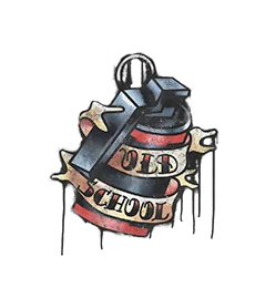 Скриншот Граффити «Старая школа» для CS 1.6 - Эпоха классики