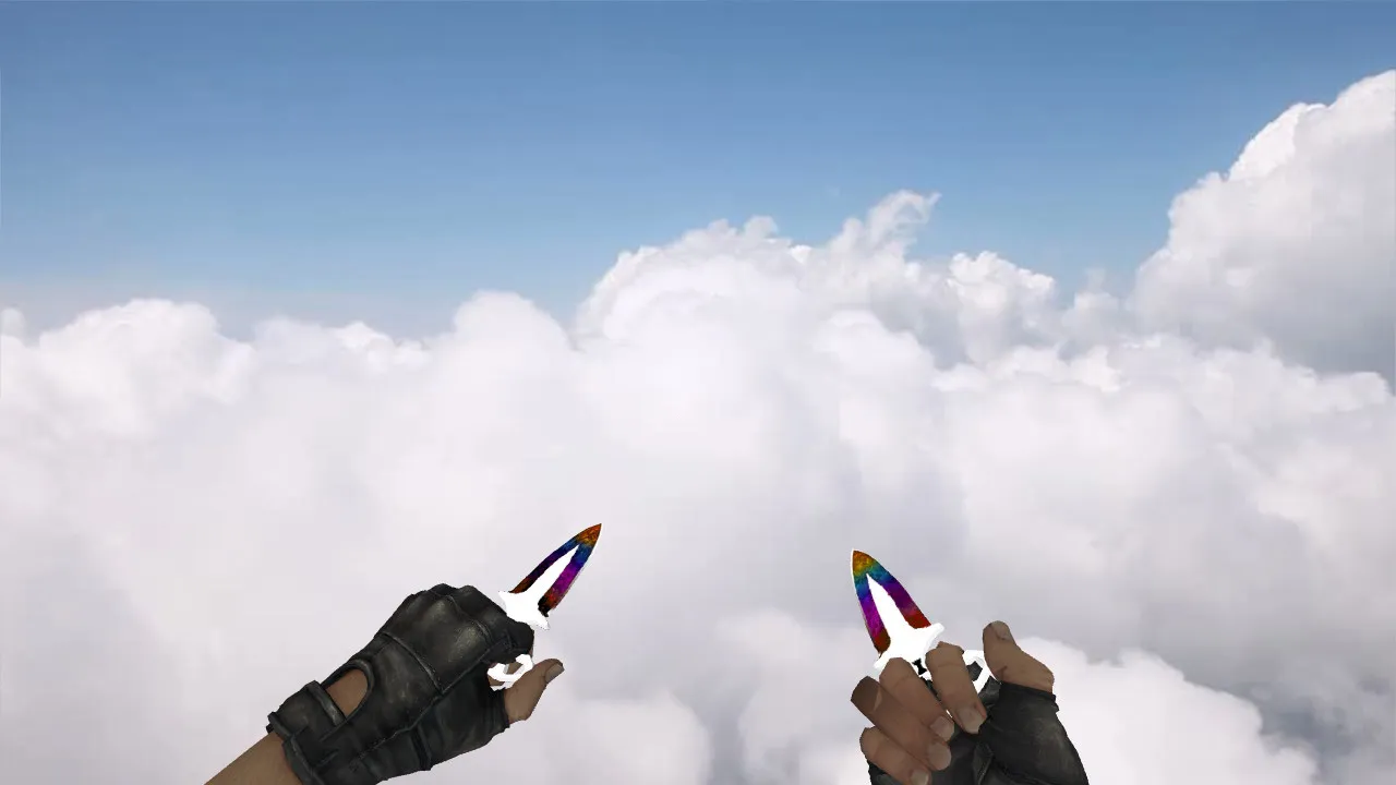 Скриншот Модель «Shadow Daggers Cuchillo» для CS 1.6: v_, p_, w_ ножи, анимация осмотра, звук и текстуры