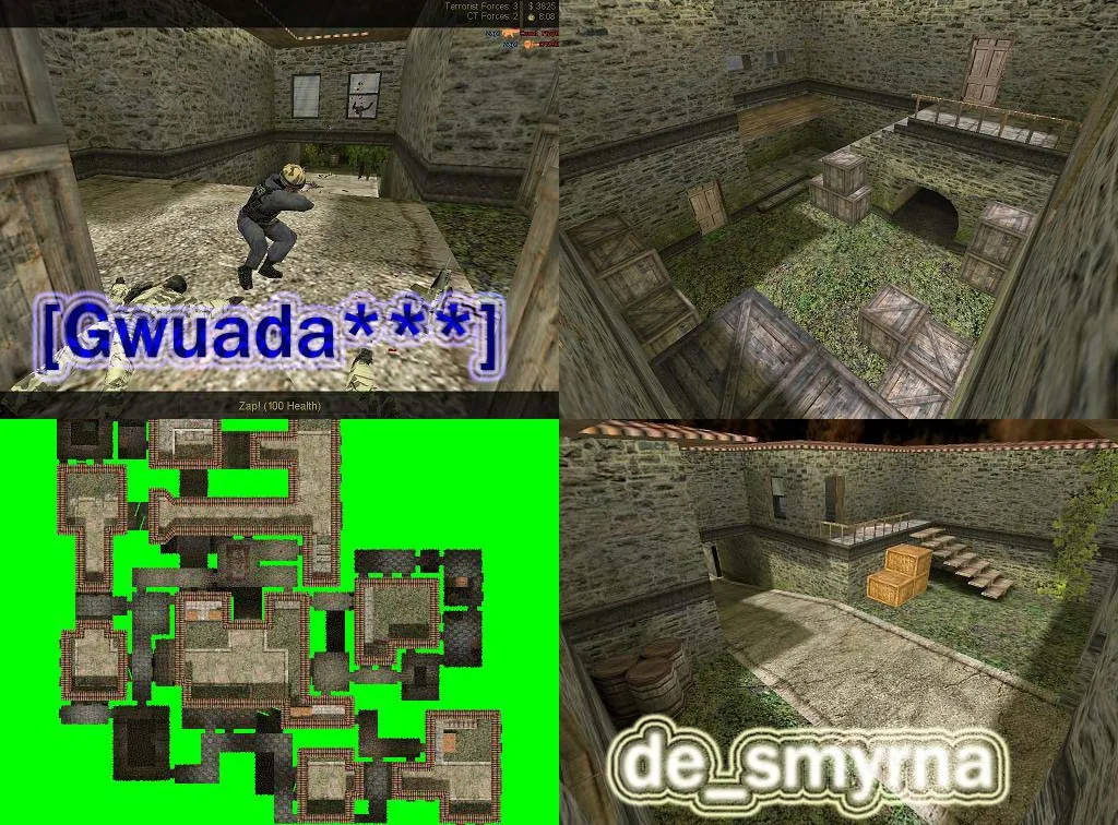 Скриншот  Карта de_smyrna для CS 1.6: Тактика и стратегии