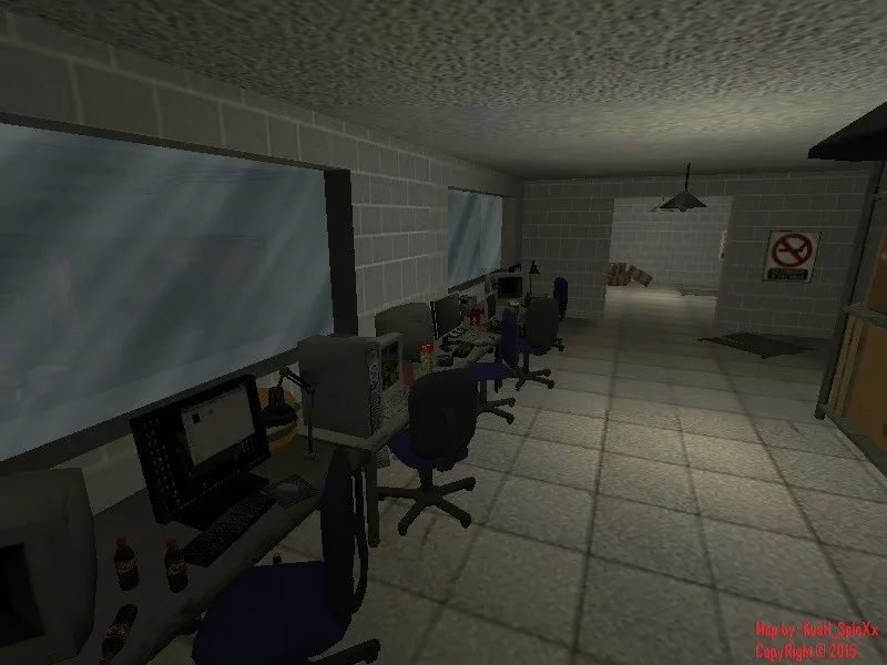 Скриншот  Карта de_underground для CS 1.6 - Скачать и играть