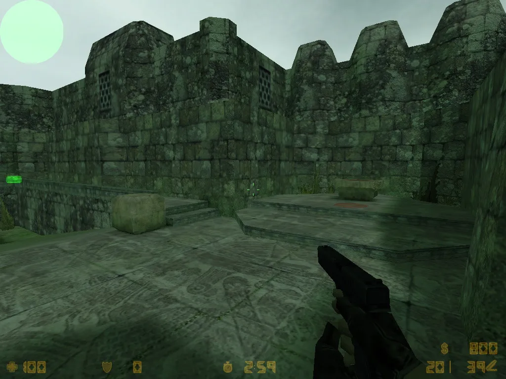 Скриншот  de_chiapas для CS 1.6: тактика за Т и КТ, точки, .nav, оптимизация wpoly/epoly, настройка ботов