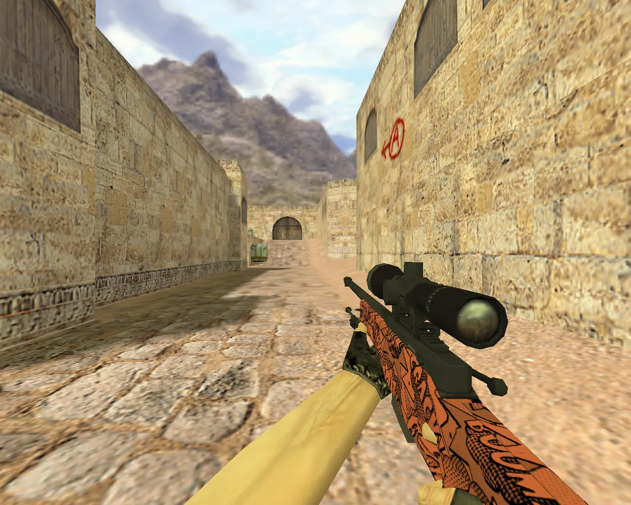 Скриншот Модель AWP Бах для CS 1.6: Качество и Уникальность