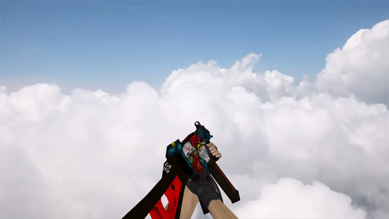 Скриншот Модель «UMP-45 Cutter» для CS 1.6 - Оружие с уникальным стилем