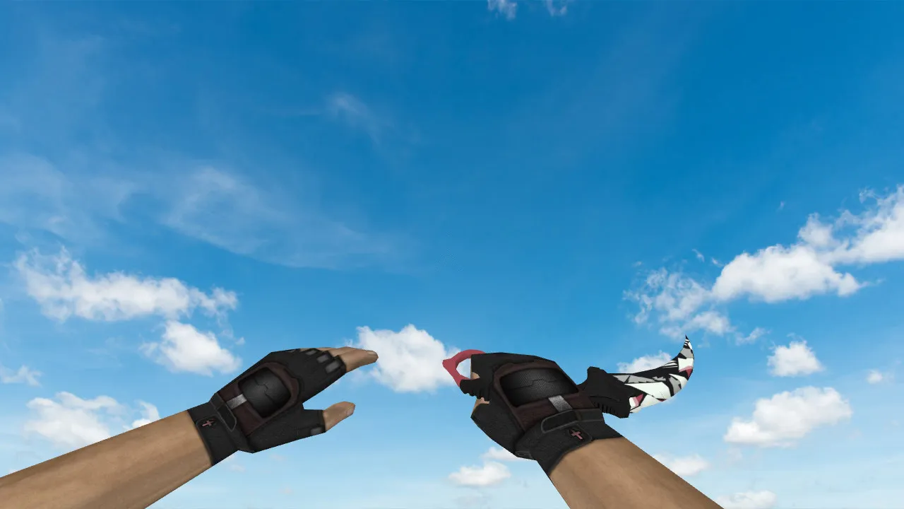 Скриншот Модель «Karambit Gratis» для CS 1.6: v_ p_ w_ модели, звуки, анимация осмотра и текстуры