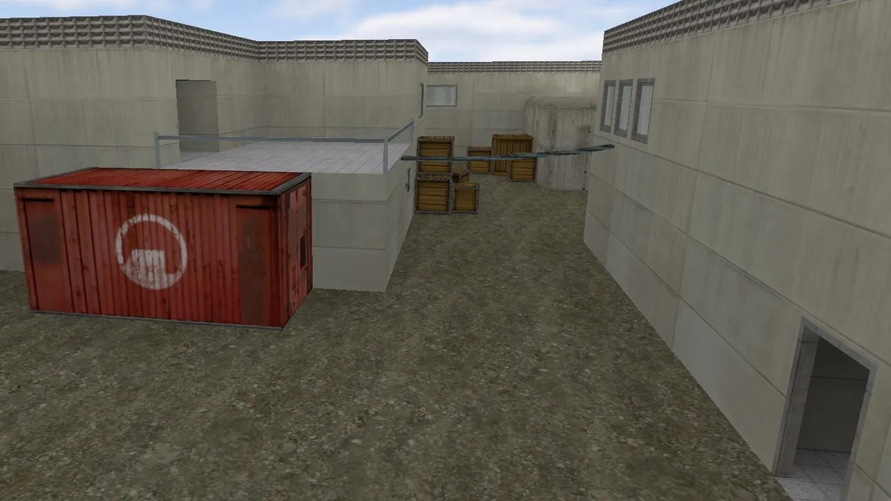 Скриншот Карта «de_late» для CS 1.6